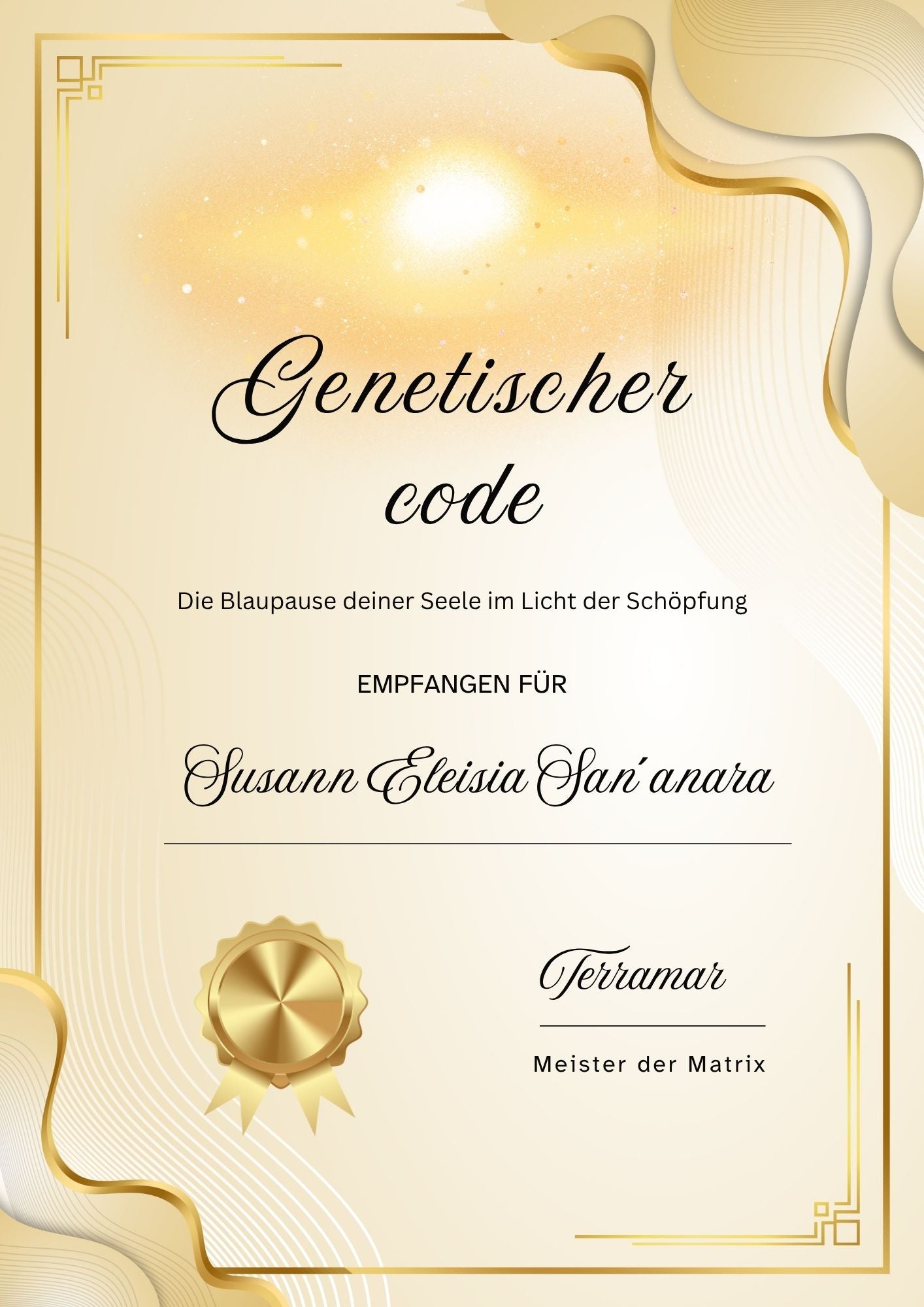 Dein genetischer spiritueller Code