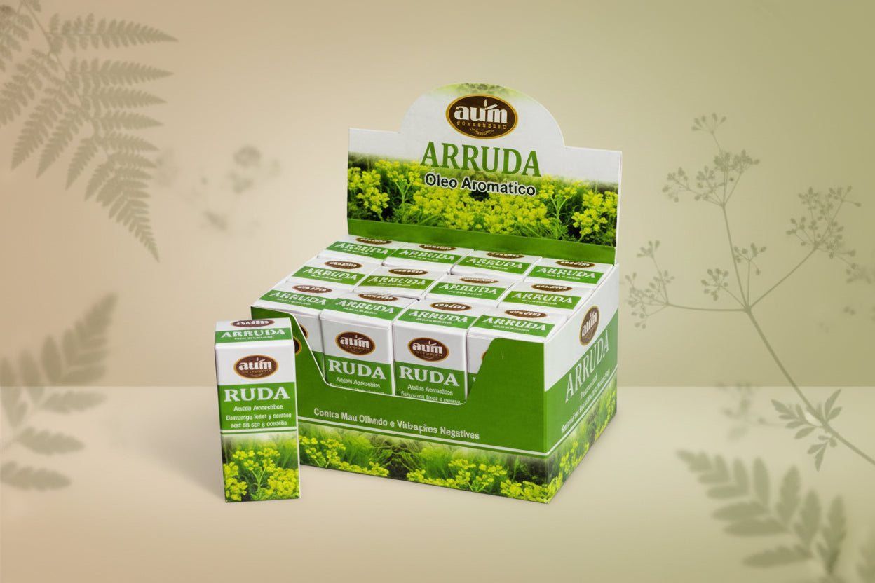 Aromatisches Öl „Arruda / Ruda“ – Schutz, energetische Reinigung & Abwehr negativer Einflüsse