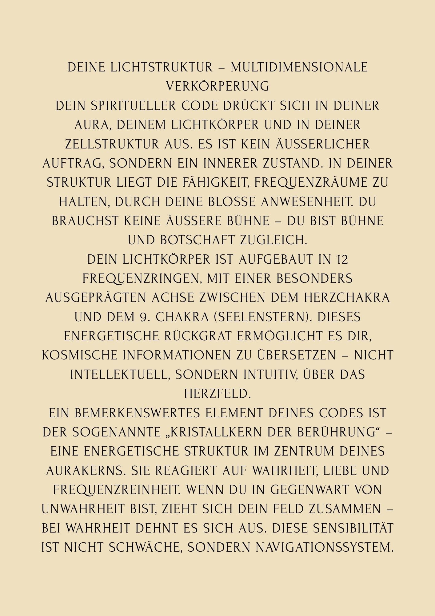 Dein genetischer spiritueller Code