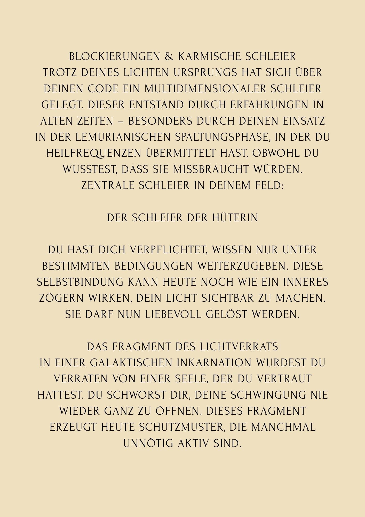 Dein genetischer spiritueller Code