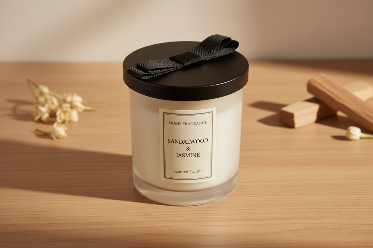 🌸 Home Fragrance – Sandalwood & Jasmine 🕯️
