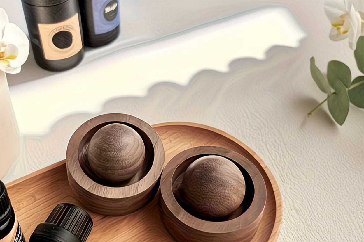Holz Aroma Diffuser dunkel