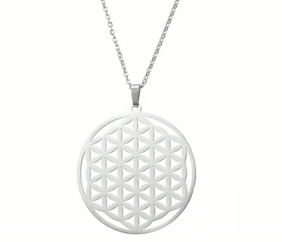 Blume des Lebens Anhänger – Symbol für universelle Harmonie und Energie