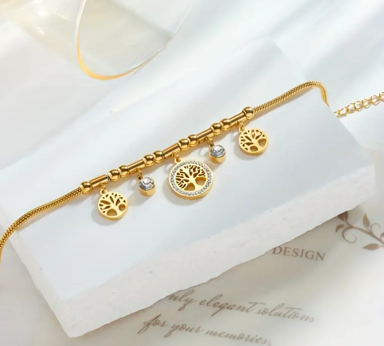 Armband mit Anhänger - Baum des Lebens