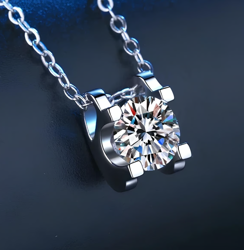 Ewiges Licht - Halskette (Diamant mit Pass)