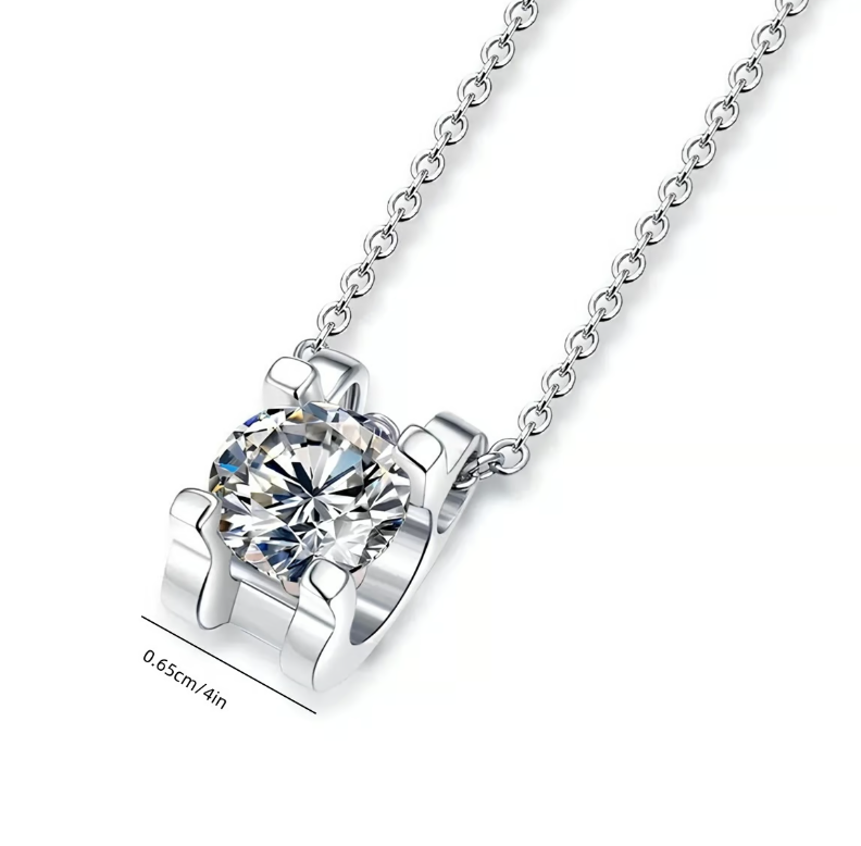 Ewiges Licht - Halskette (Diamant mit Pass)