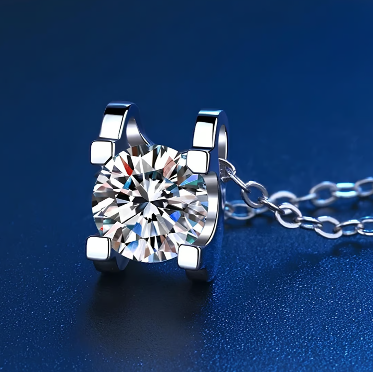 Ewiges Licht - Halskette (Diamant mit Pass)