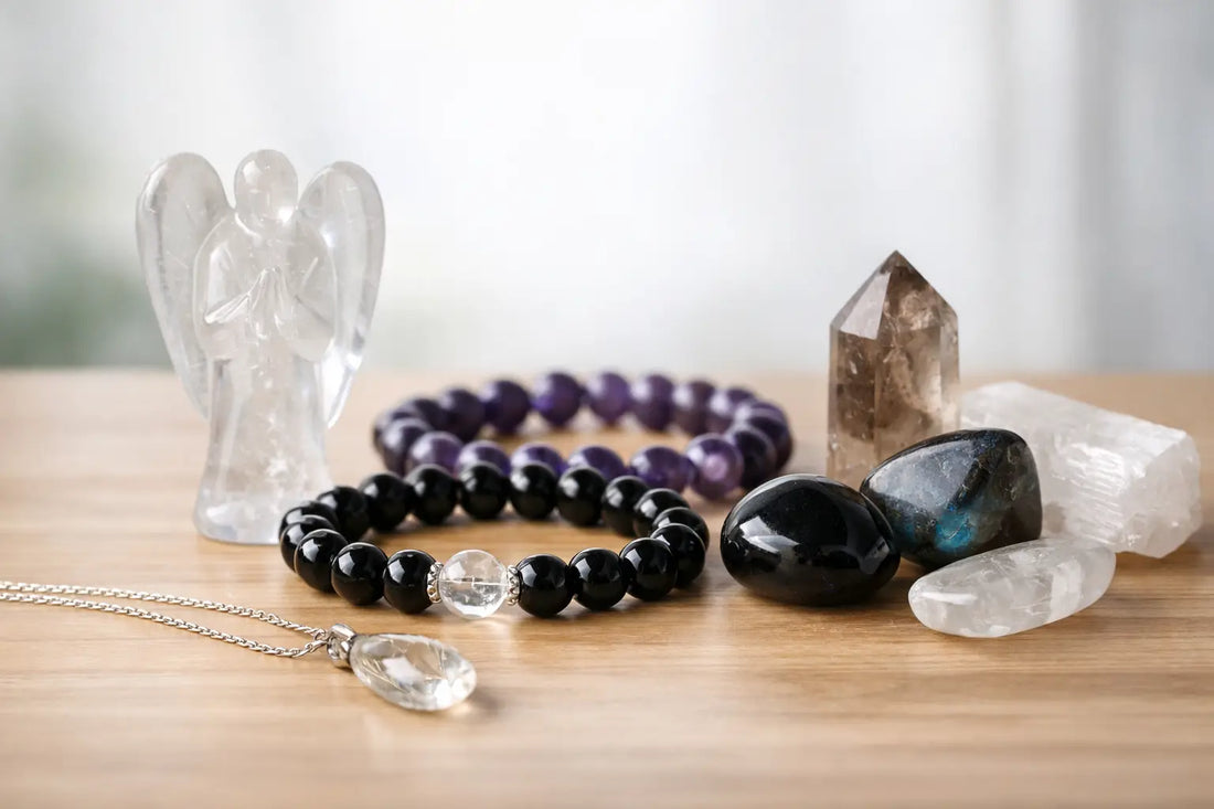 Welcher Kristallschmuck für Schutz passt?