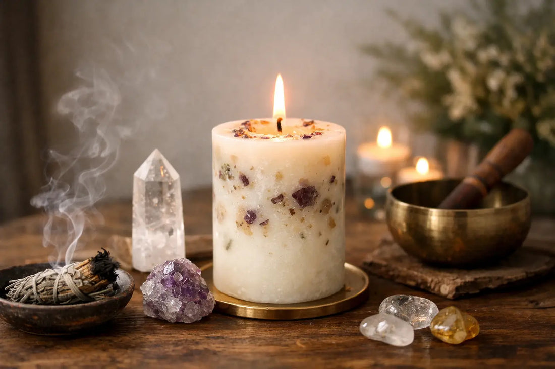 Energiekerze Ritual für Manifestation