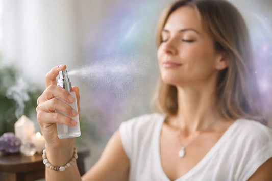 Energiespray für Aura reinigen richtig nutzen