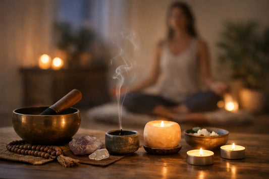 Spirituelle Abendrituale zuhause für innere Ruhe