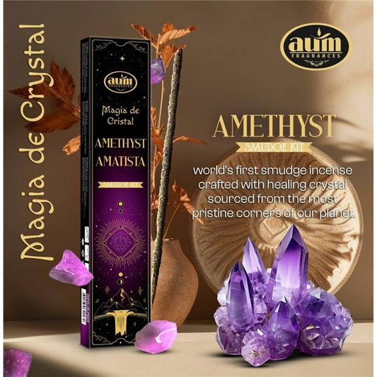 Räucherstäbchen „Amethyst“ – innere Ruhe, Klarheit & spirituelle Reinigung (20 g)