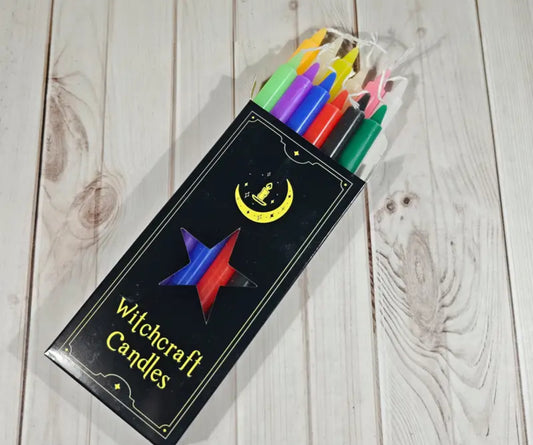 Witchcraft Kerzen-Set – Magische Ritualkerzen 🕯️✨🌙