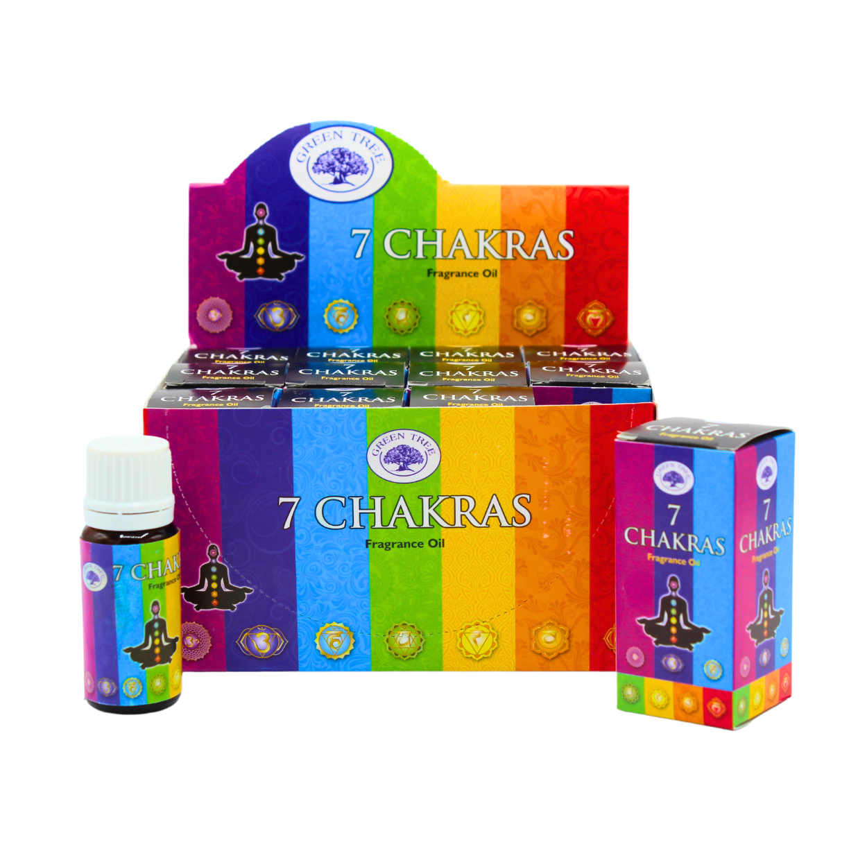 7 Chakren Duftöl 10 ml: Öl