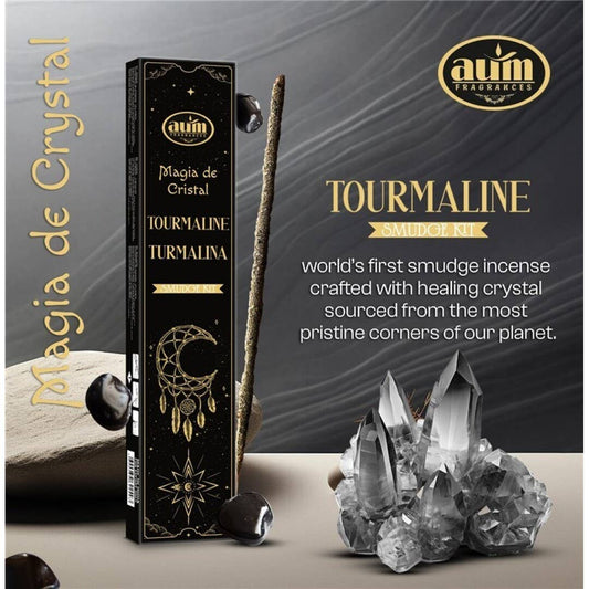 Räucherstäbchen „Tourmaline“ – Schutz, Erdung & energetische Reinigung (20 g)