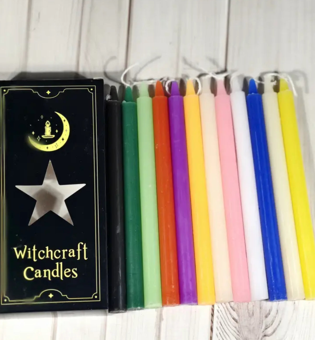 Witchcraft Kerzen-Set – Magische Ritualkerzen 🕯️✨🌙