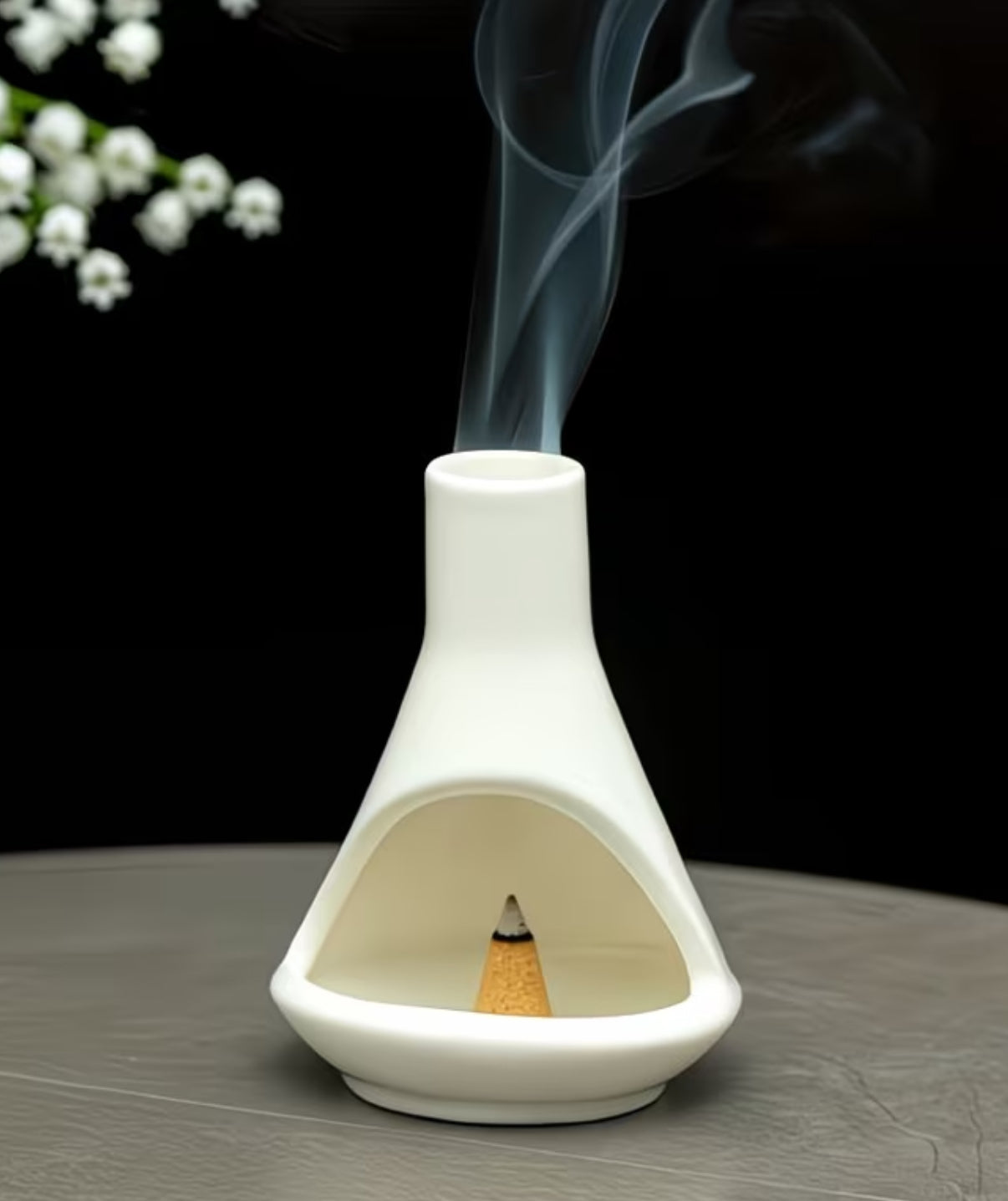 Porzellan Räuchergefäß für Palo Santo & Räucherwerk