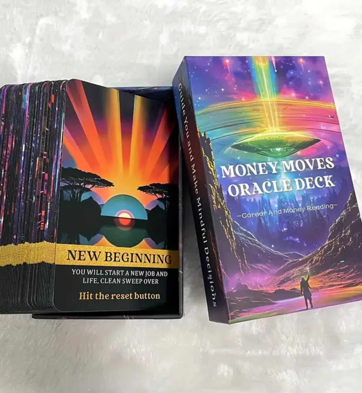 Money Moves Oracle Deck – Dein Wegweiser für Karriere &amp; Fülle