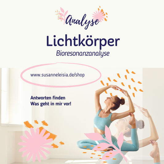 Lichtkörperanalyse für den Mensch