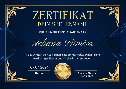 Dein Seelenname