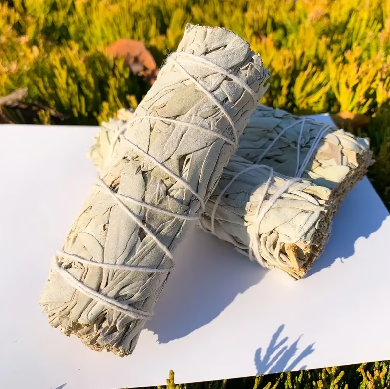 Weißer Salbei Bündel zum Räuchern