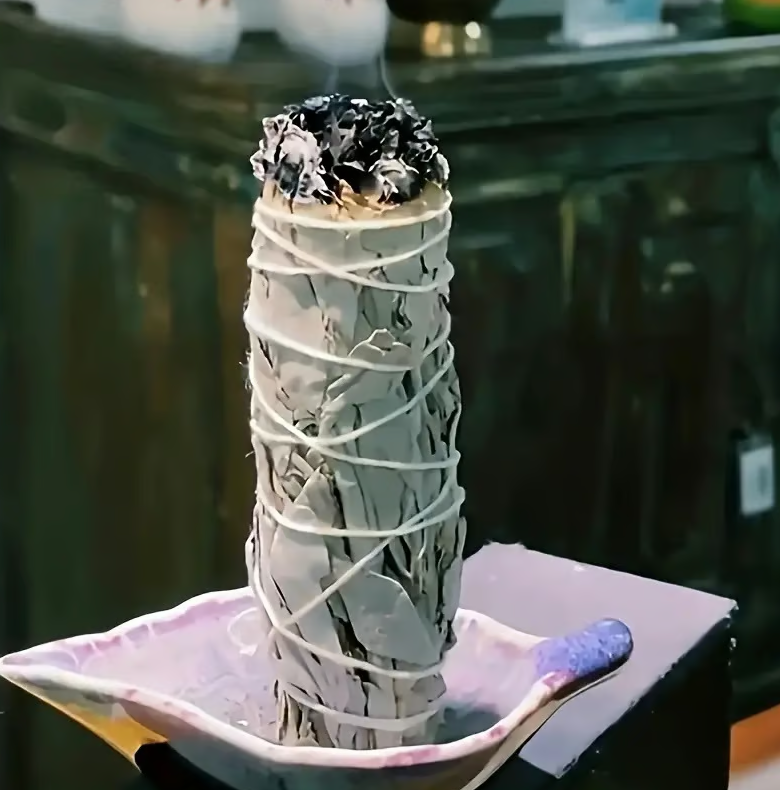 Weißer Salbei Bündel zum Räuchern