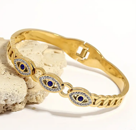 Stilvolles Armband 14 Karat vergoldet – Schutz