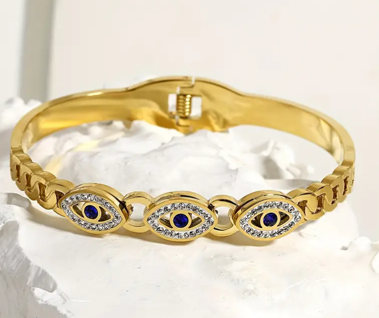 Stilvolles Armband 14 Karat vergoldet – Schutz
