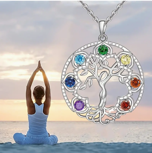 Energetische Lotus-Kette – Quantenfeldschmuck für Harmonie und Balance