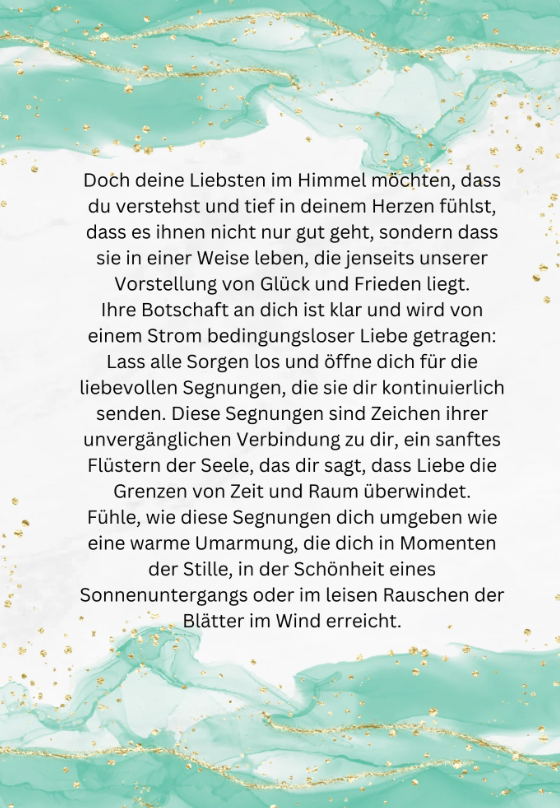 Botschaft Deines Hüters