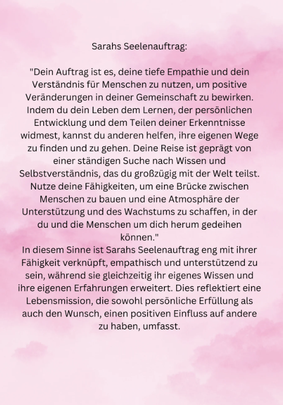 Dein Seelenauftrag