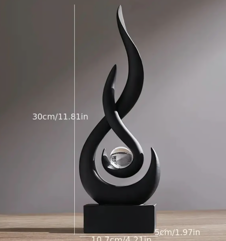 Schwarze Flamme der Transformation – Symbol für Tiefe, Schutz & spirituelle Kraft