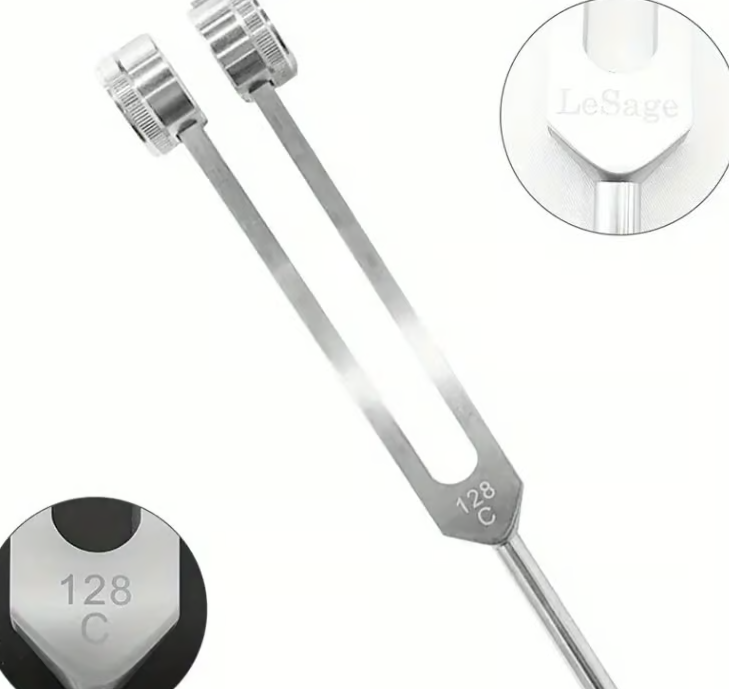 Stimmgabel-Set mit 128 Hz – Für Therapie und Entspannung
