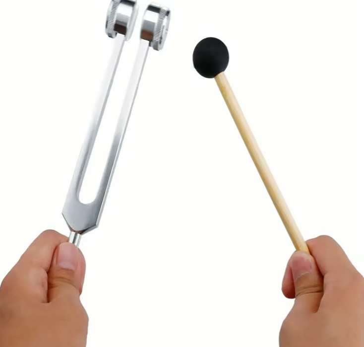 Stimmgabel-Set mit 128 Hz – Für Therapie und Entspannung