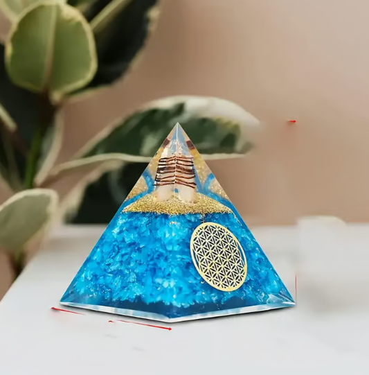 Atlantis Orgonpyramide Aquamarin