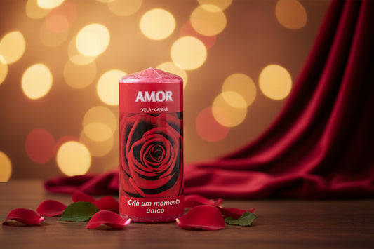 Energiekerze „Amor“ – Liebe & Herzensenergie