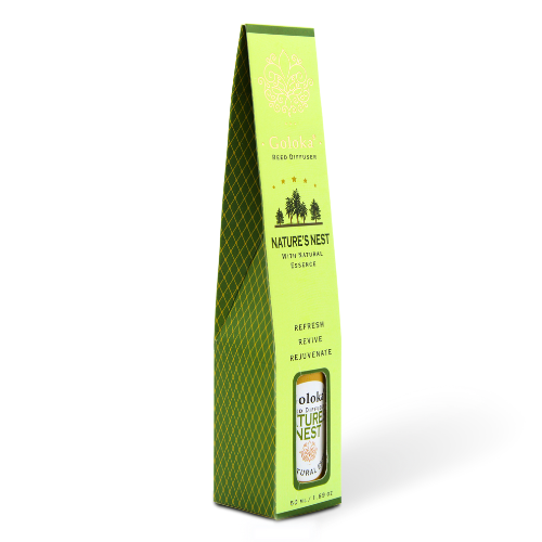 Nature's Nest Diffusor-Packung mit Schilfrohr, 50 ml