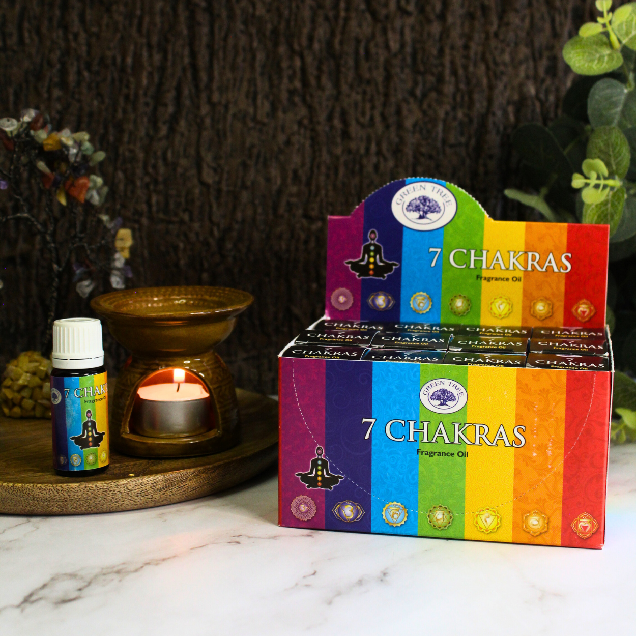 7 Chakren Duftöl 10 ml: Öl