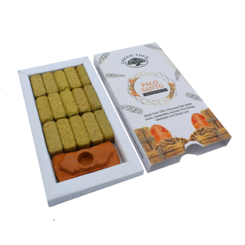 Palo Santo Smudge Bricks (15 Steine mit Brenner)